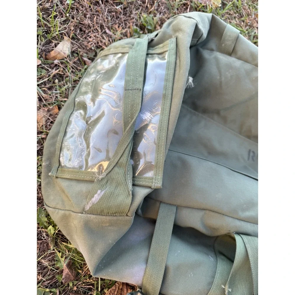US Military IMPROVED Duffel Bag‎ ZIPPERED Duffle Bag USGI 8465-01-604-6541 USED
